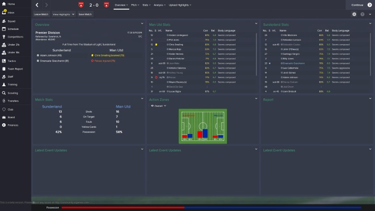 Football Manager 2015, Software