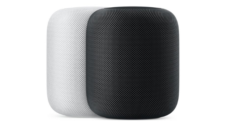 Apple Homepod: Side view