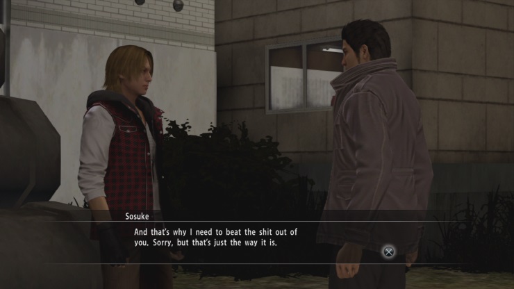 Yakuza 5 English dialogue