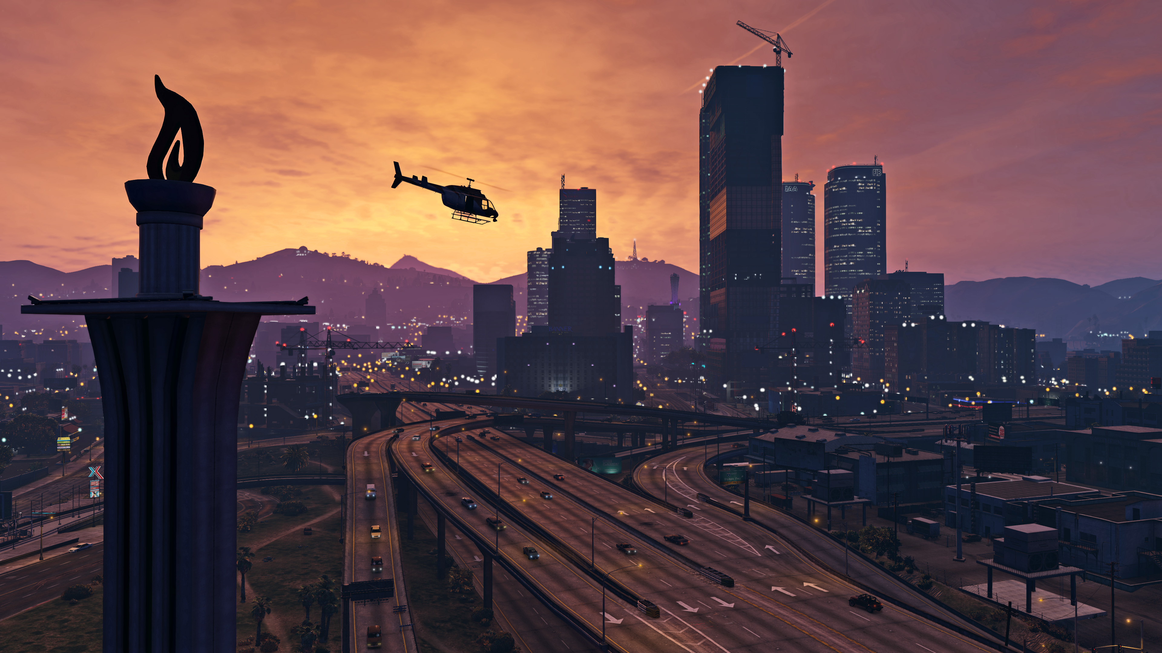 This GTA 5 mod adds a Reaper to the Los Santos skyline because hey