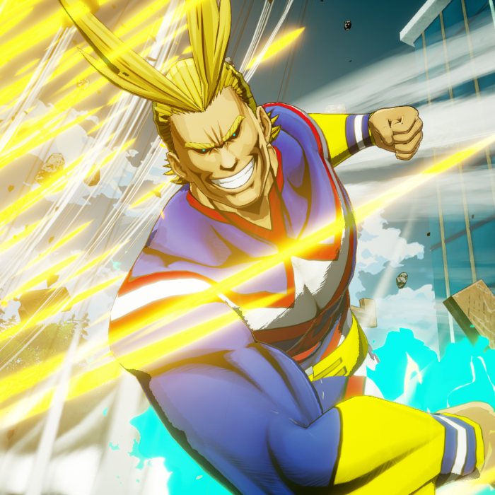 All Might brings justice to the My Hero Academia Game Project ...