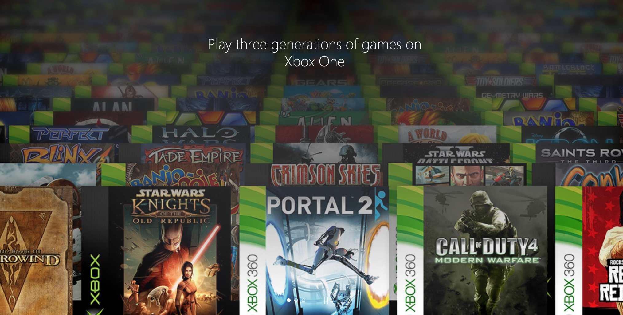 can you play xbox 360 games on the xbox one
