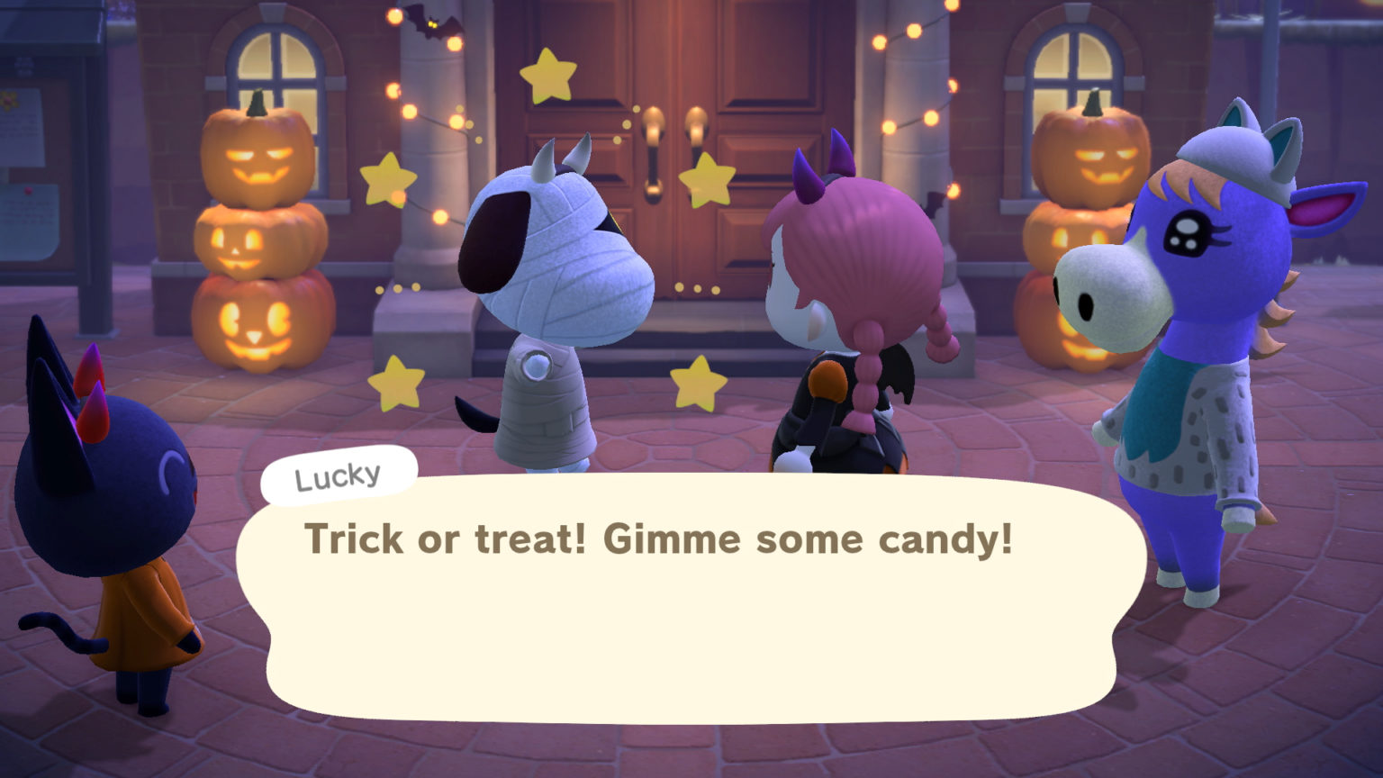 Halloween is coming to Animal Crossing New Horizons