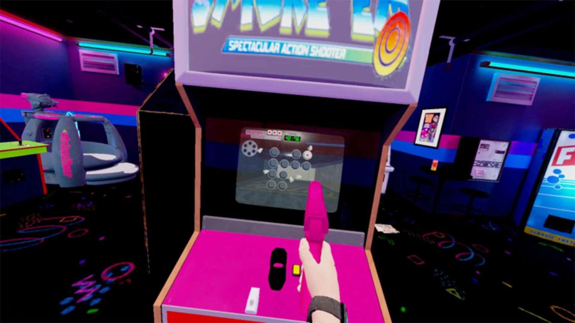 Arcade Paradise VR trailer shows off VR-exclusive cabinet | GodisaGeek.com