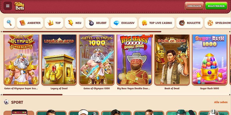 BillyBets Casino
