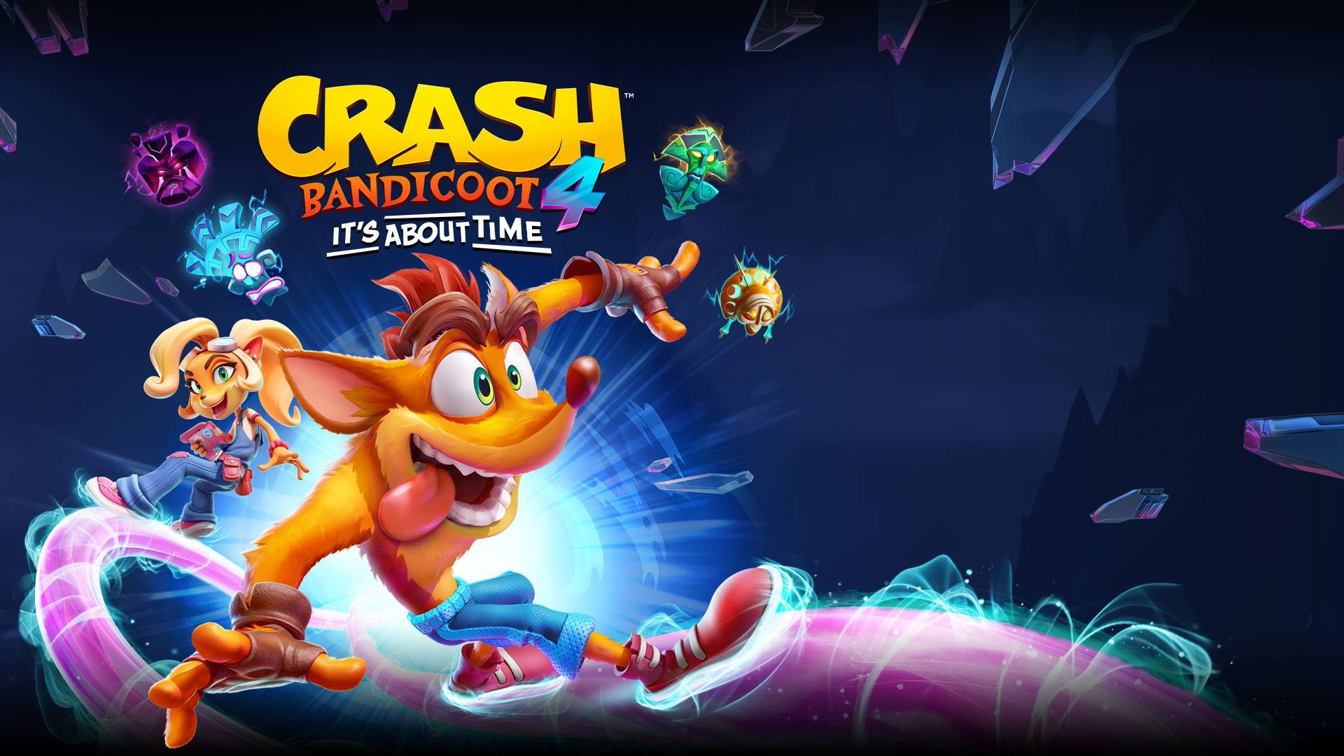 crash bandicoot about time switch