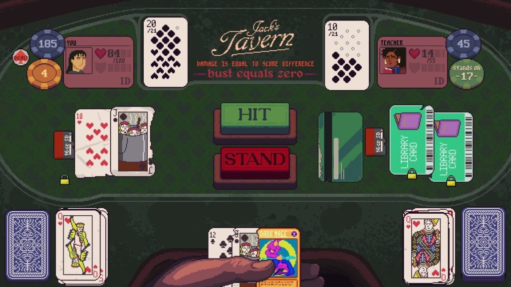 A screenshot of Dungeons and Degenerate Gamblers