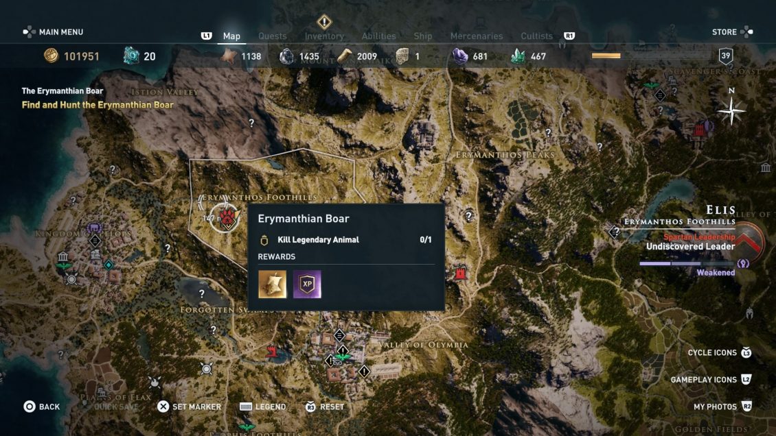 Assassins Creed Odyssey Daughters Of Artemis Questline All Locations And Rewards 9657