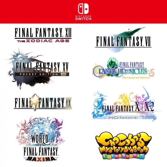 Final Fantasy Coming to Nintendo Switch In a Big Way! | GodisaGeek.com