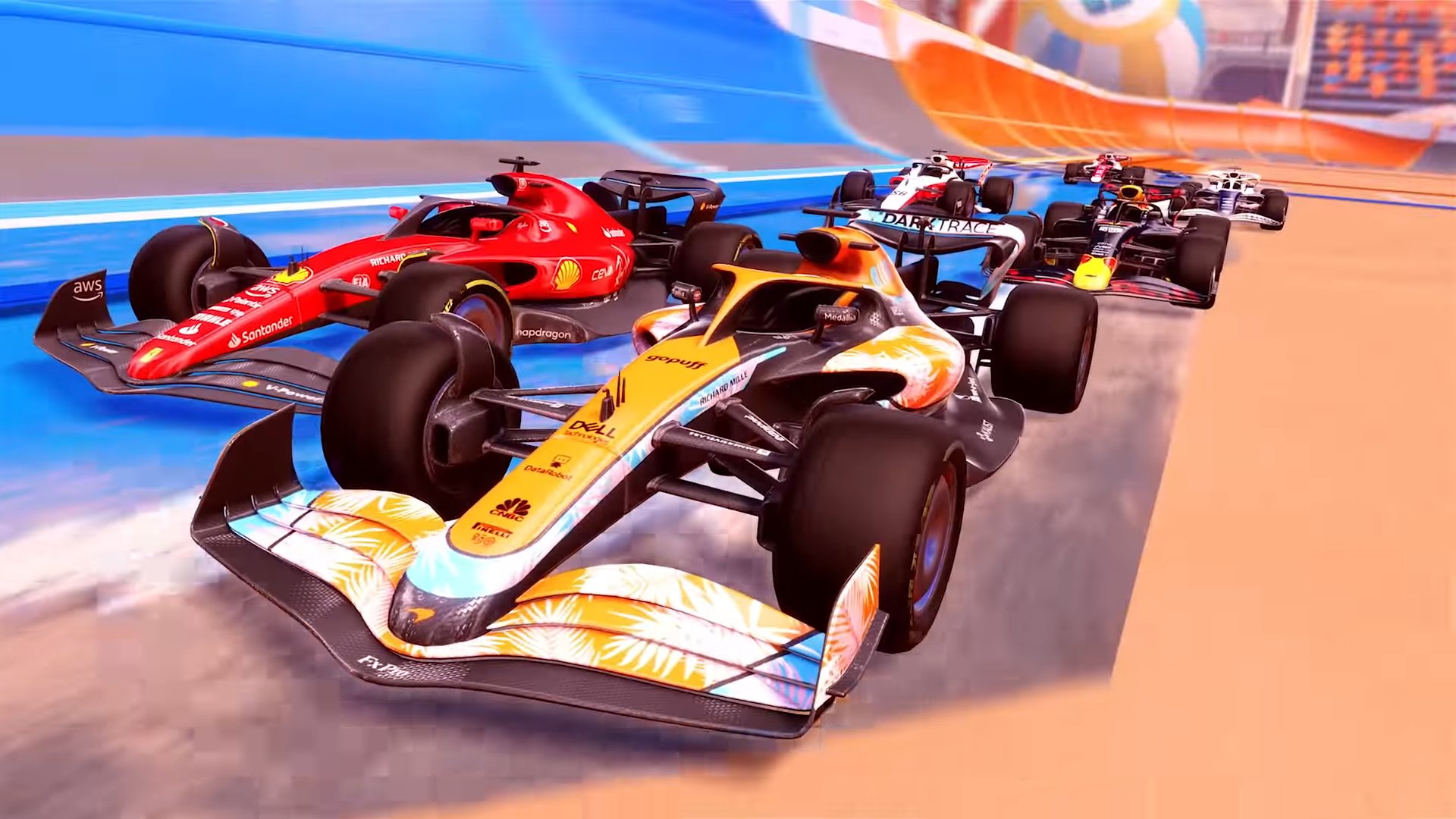 Formula 1 and McLaren content comes to Rocket League!