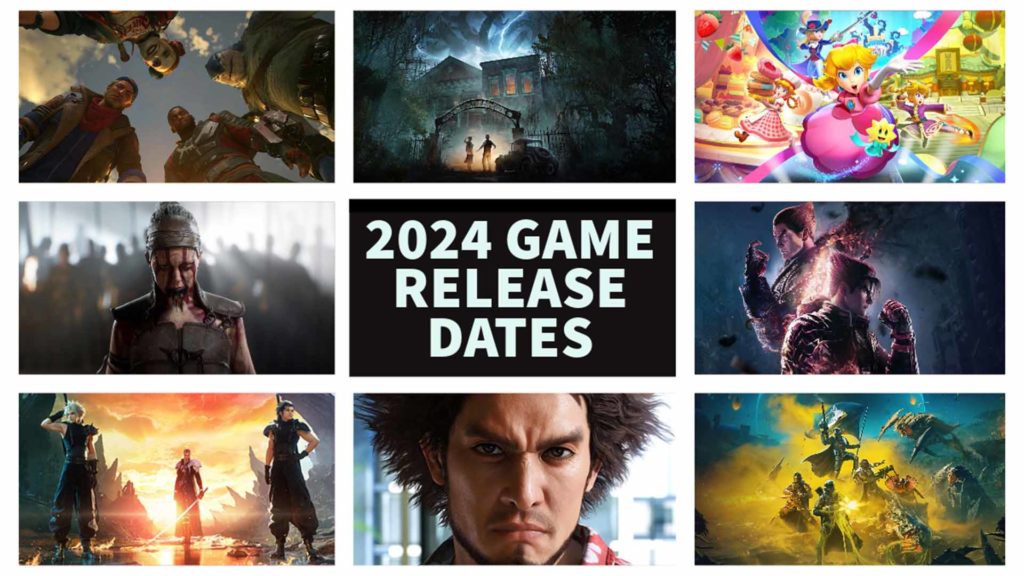 Game release dates 2024: all the PC, PS5, Xbox, and Nintendo Switch release  dates