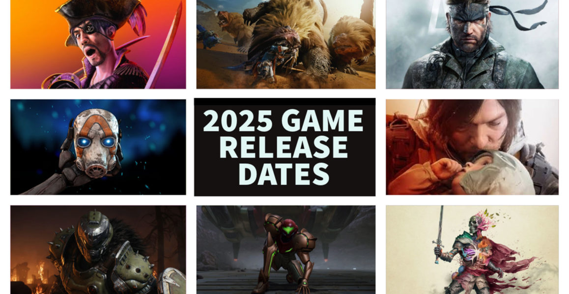 Game release dates 2025