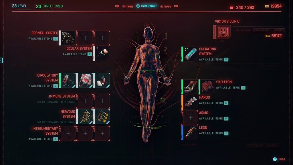 game user interface design examples