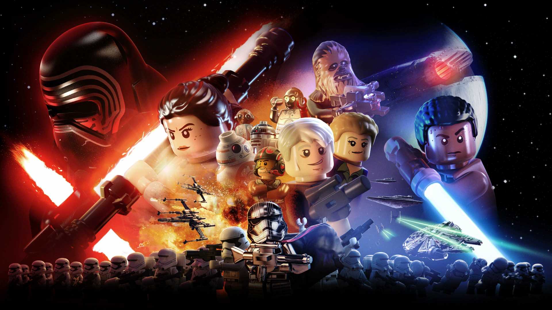 download one with the force lego star wars