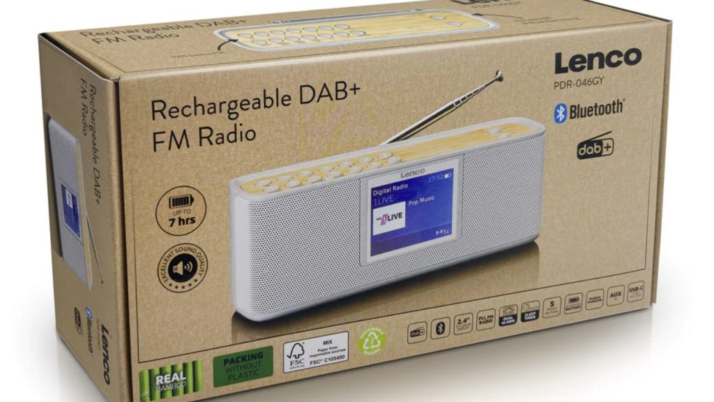 Lenco PDR-046GY review Radio DAB