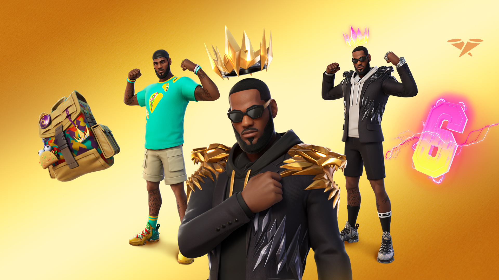 The King LeBron James joins Fortnite icon series | GodisaGeek.com