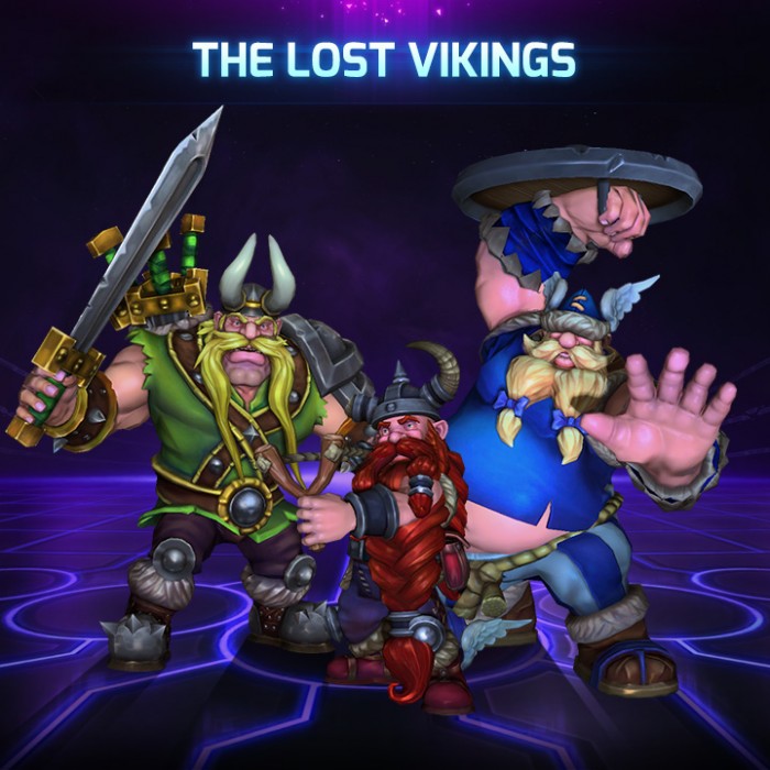 the lost vikings heroes