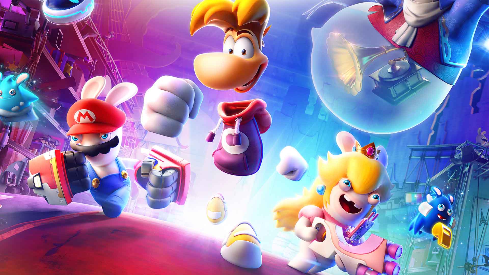 Rayman returns in Mario + Rabbids Sparks of Hope DLC this month