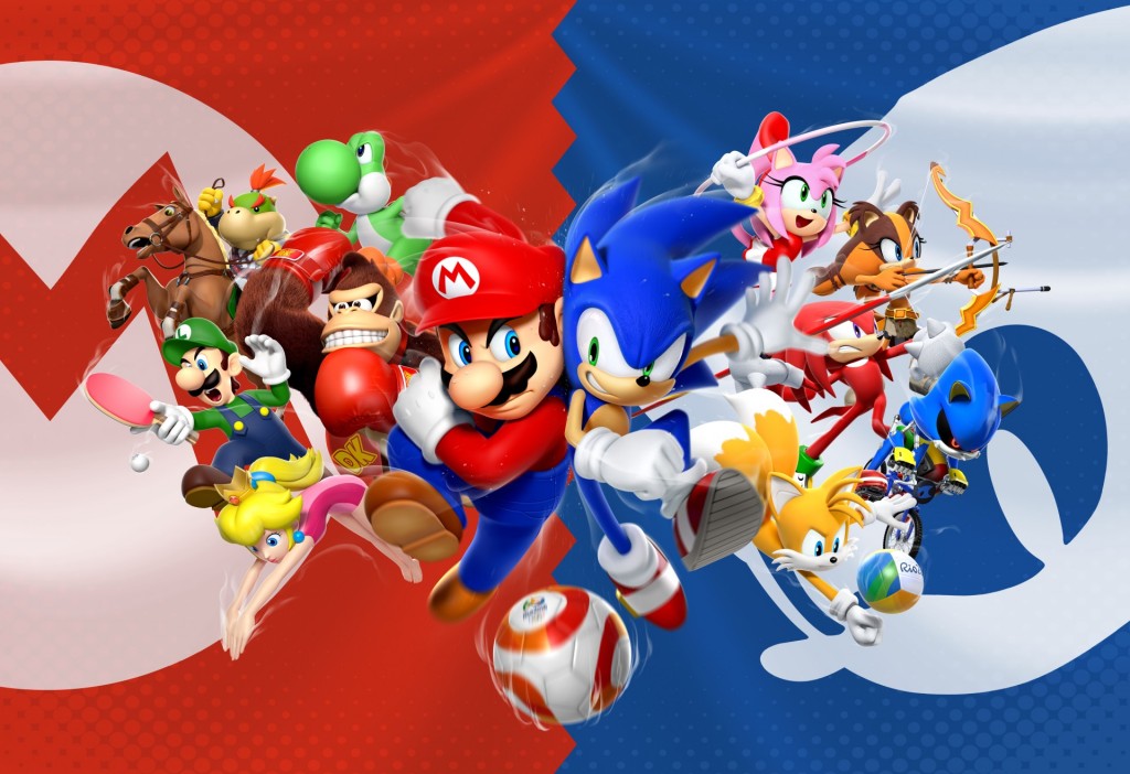wii sonic and mario olympic games