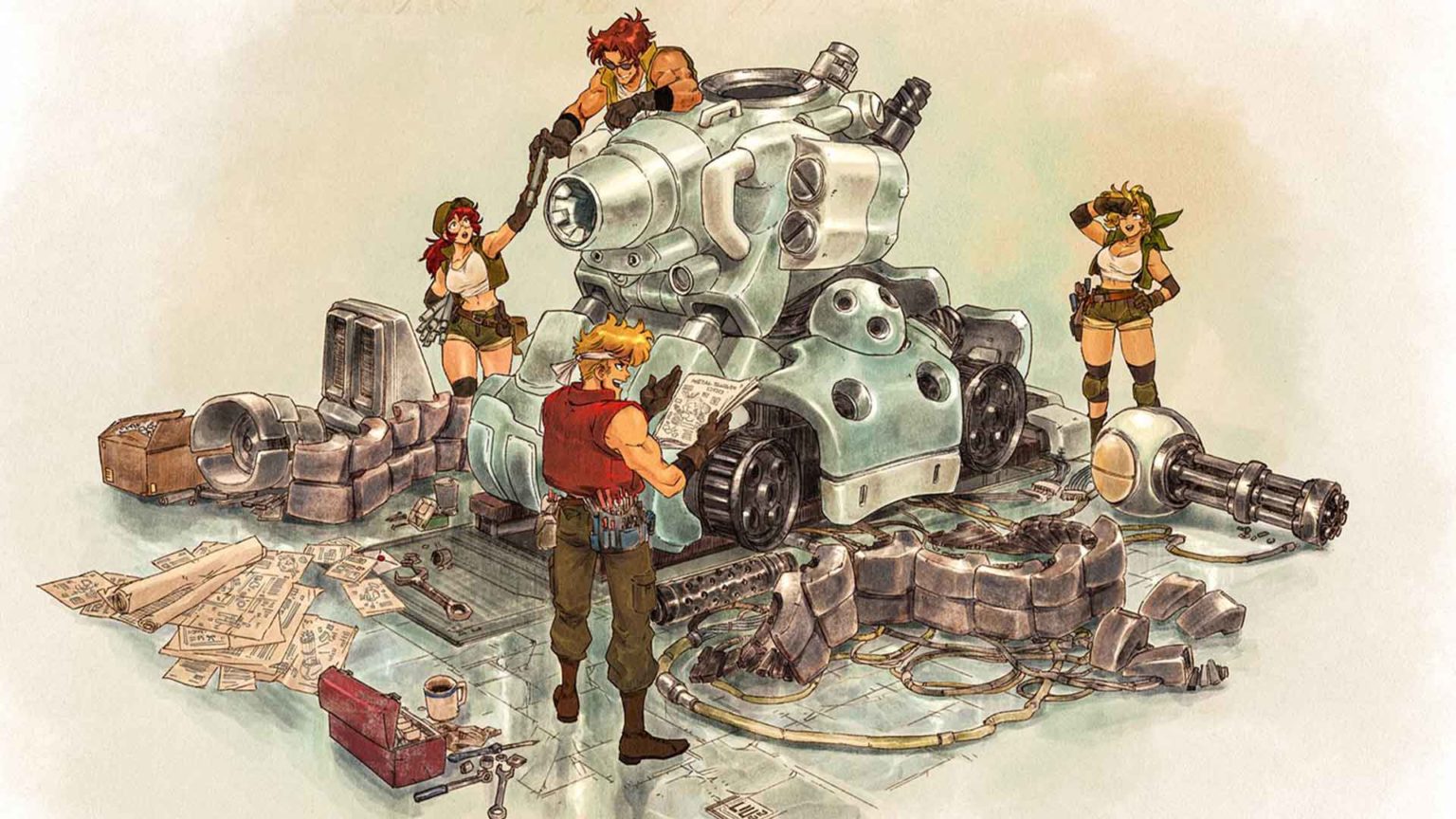 when does metal slug tactics come out