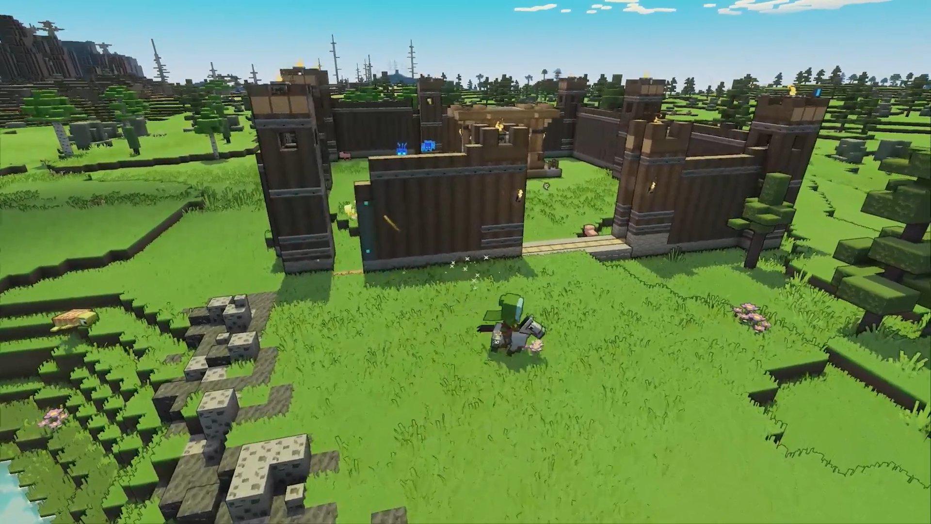 Mojang announces Minecraft Legends release date during Xbox showcase
