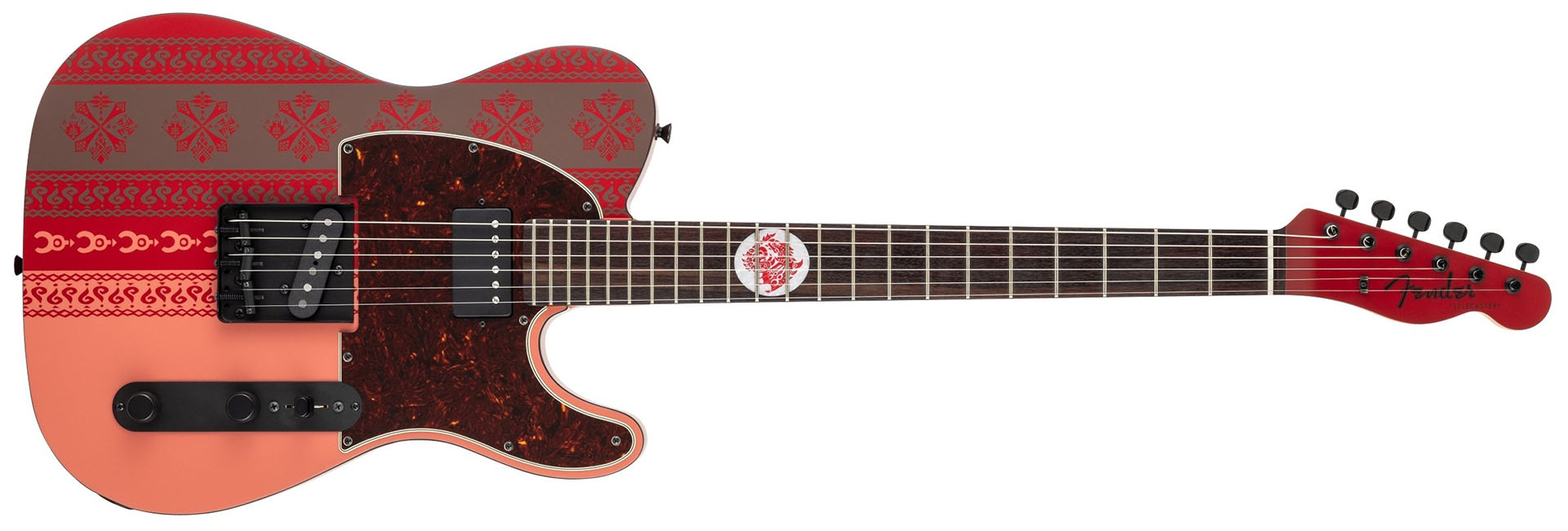 Fender is making a Monster Hunter Rathalos Telecaster