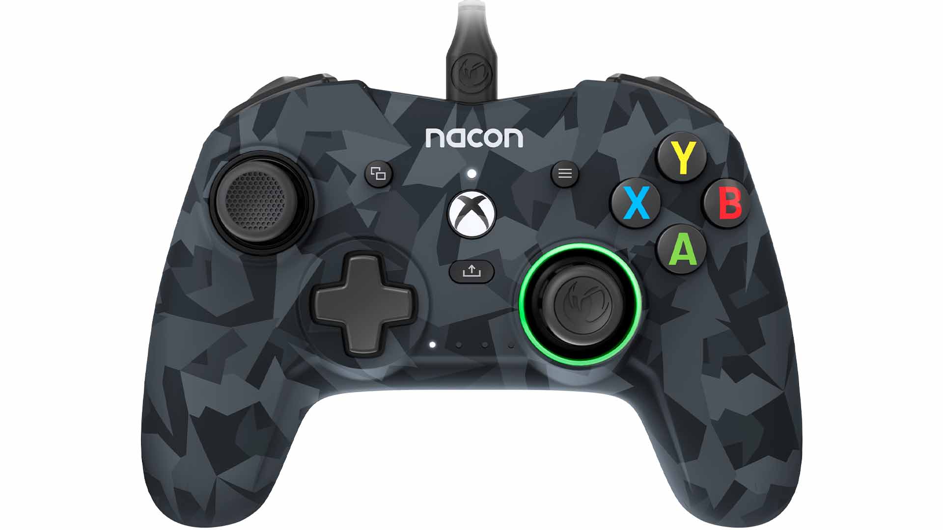 Nacon Compact PS4 Wired Controller - White Camo - IEX Games