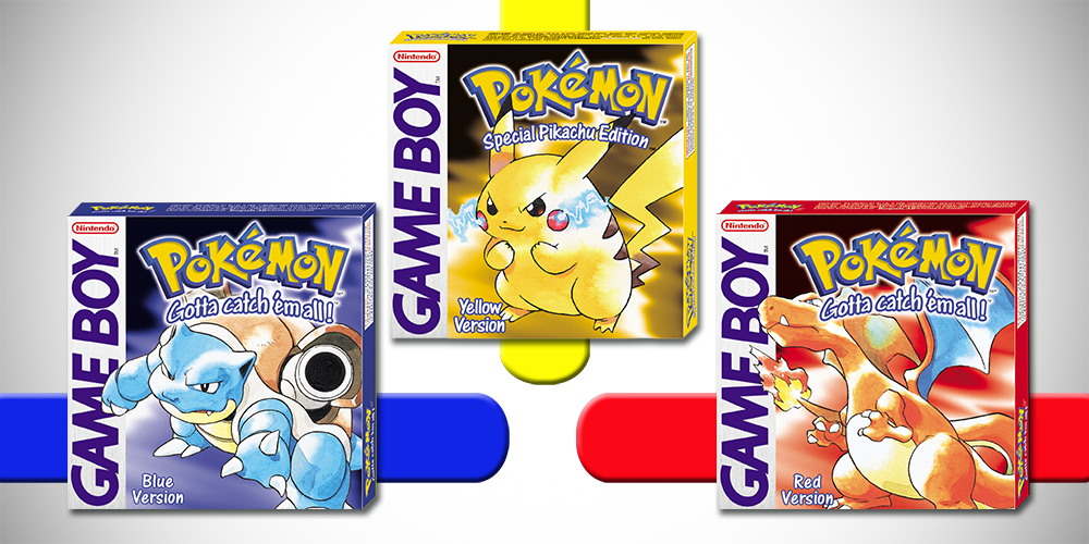 Free: Pokémon Yellow Pokémon Red and Blue Pokémon Gold and Silver