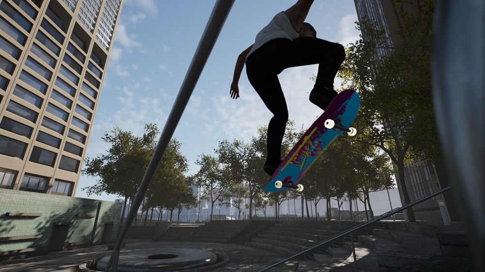 Сессия: Skate Sim получает контент из Парижа