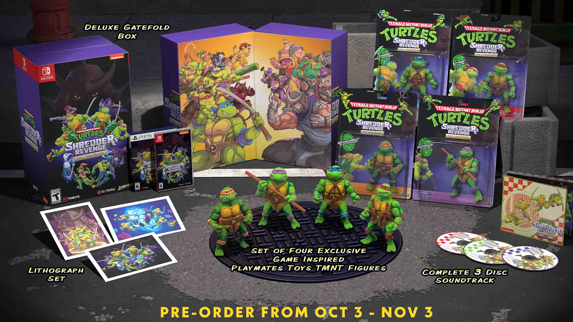 Teenage Mutant Ninja Turtles: Shredder’s Revenge Ultimate Edition coming to PS5 and Switch