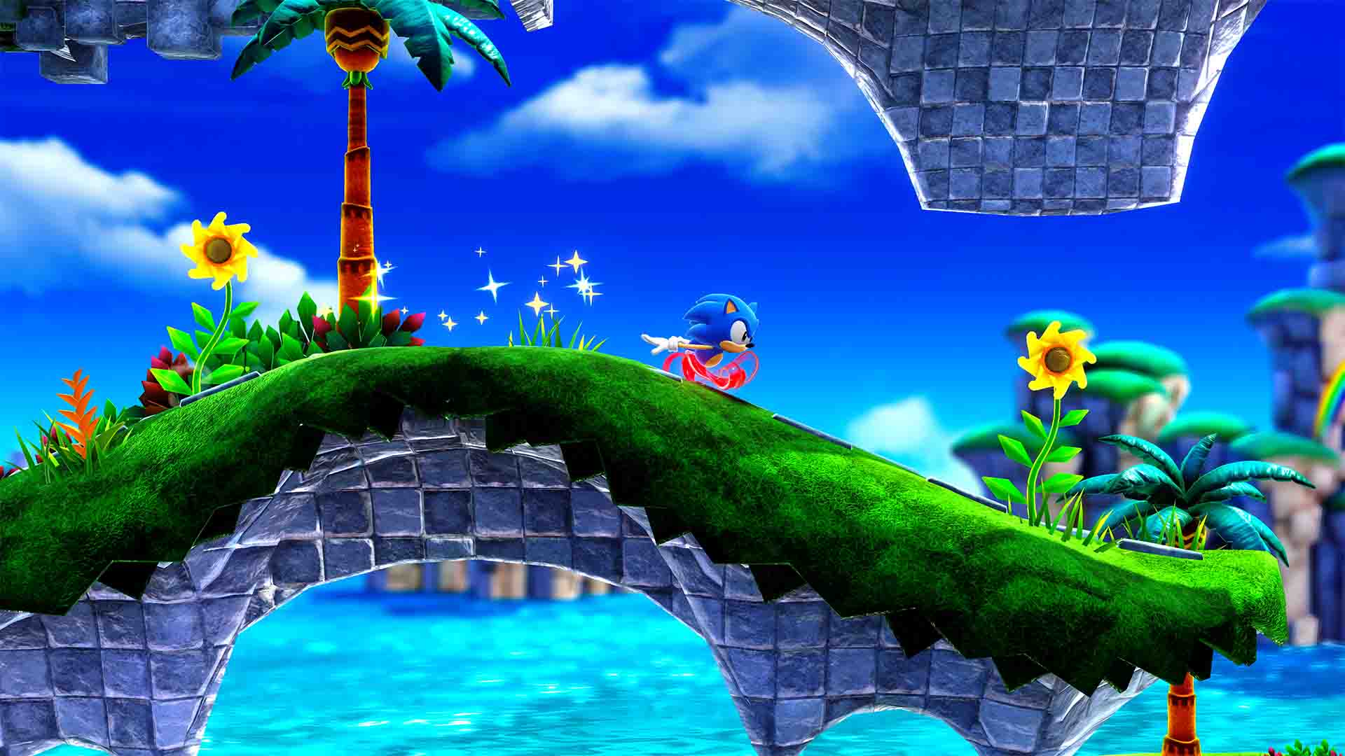 Made an edit of Sonic Channel's wallpapers with my fusion between