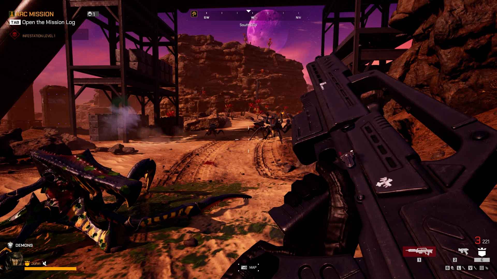 starship troopers 2 game