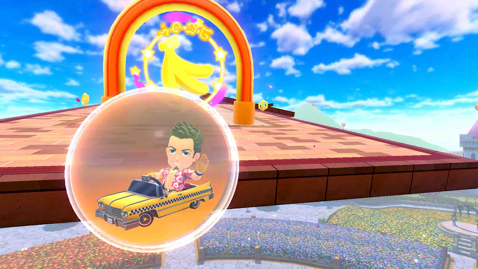 Super Monkey Ball Banana Rumble получит водителя Crazy Taxi в составе DLC для Sega Pass