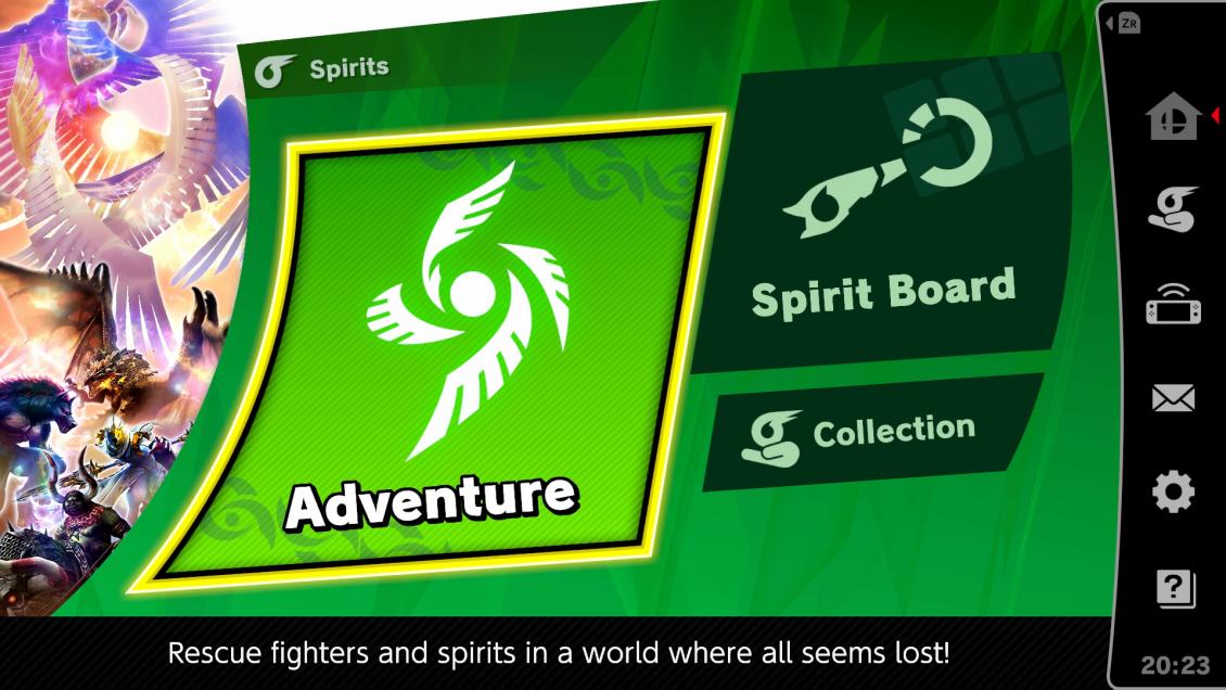 switch smash bros world of light adventure spirit guide