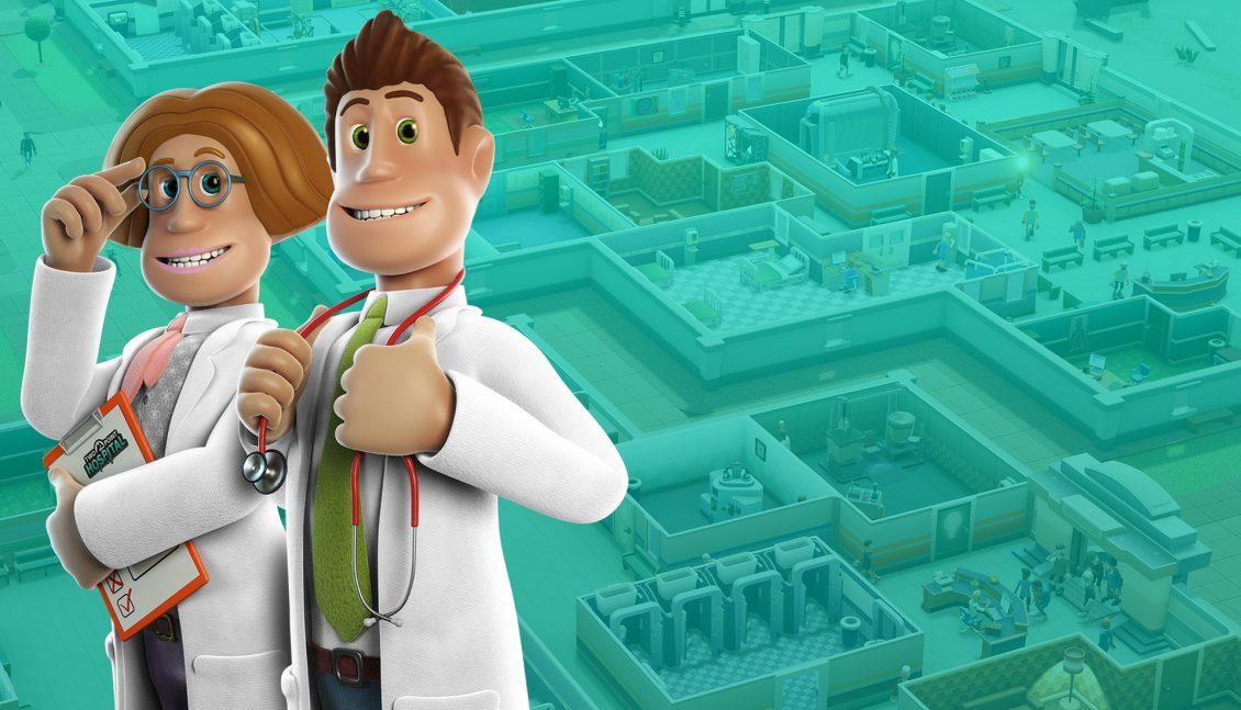 Two Point Hospital Competition PS4 Switch Xbox One GodisaGeek Com   Two Point Hospital Key Art 1130x647 