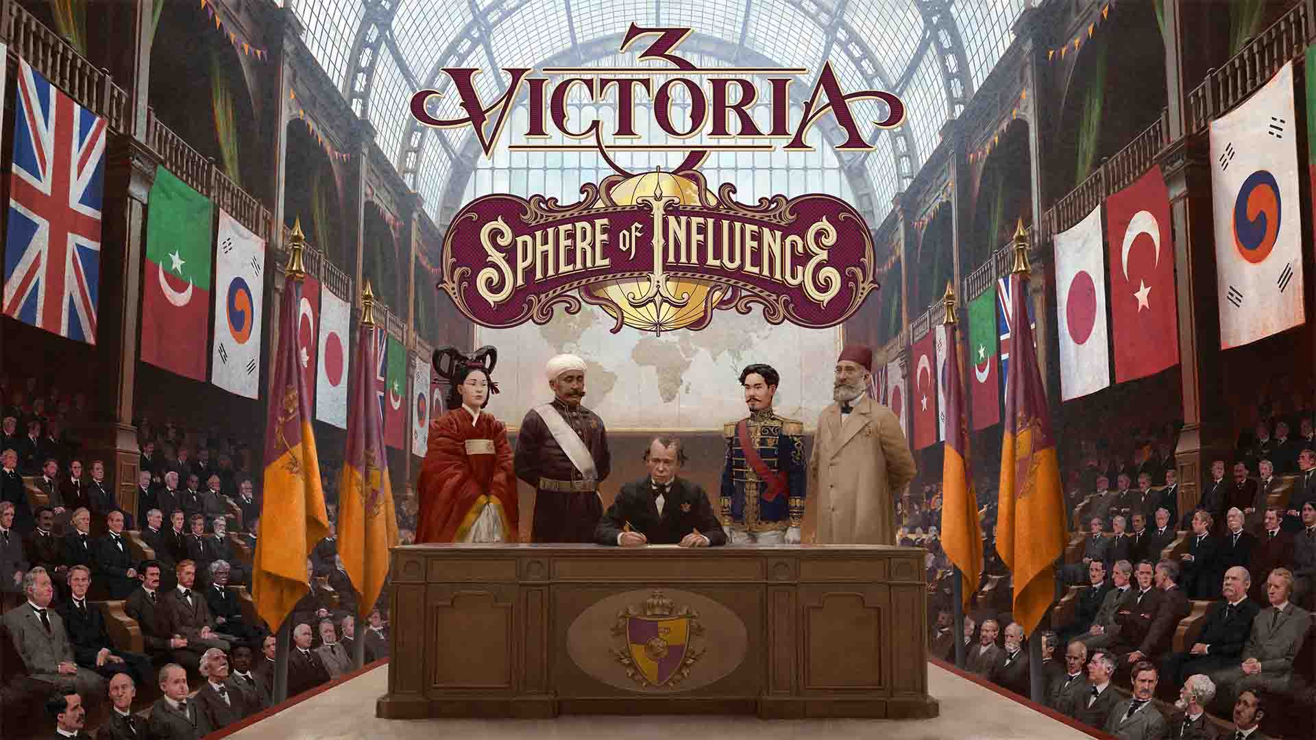 Сегодня выпущено расширение Victoria 3: Sphere of Influence