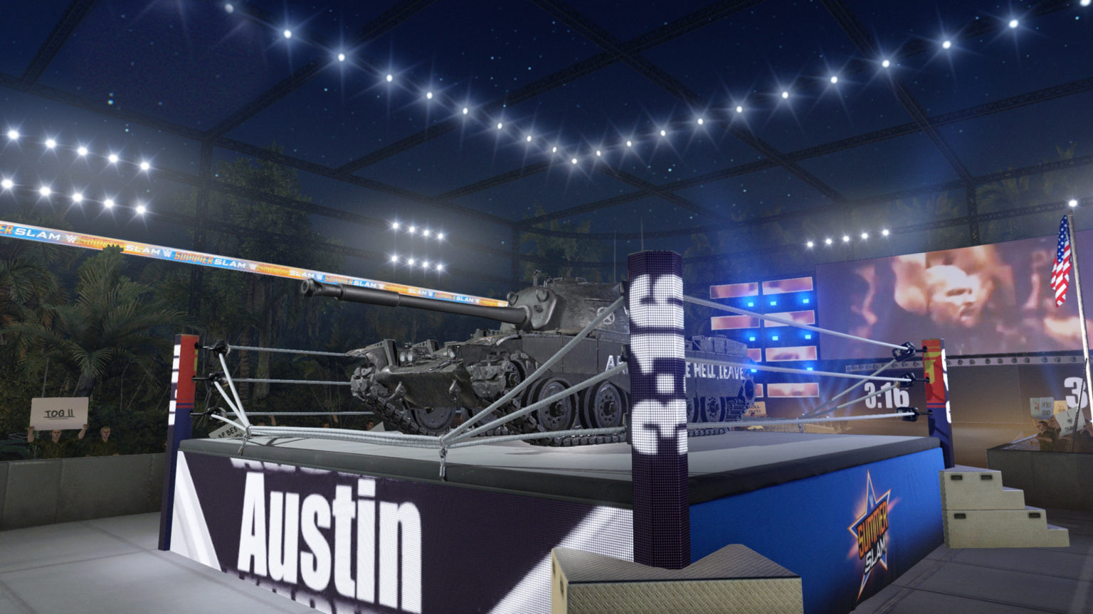 World of Tanks console Season 1 is WWE themed