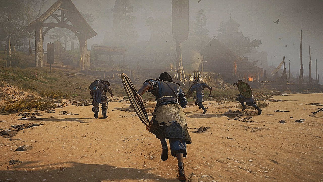 20 minutes of beardy, limb-severing combat  Assassin's Creed Valhalla  gameplay 