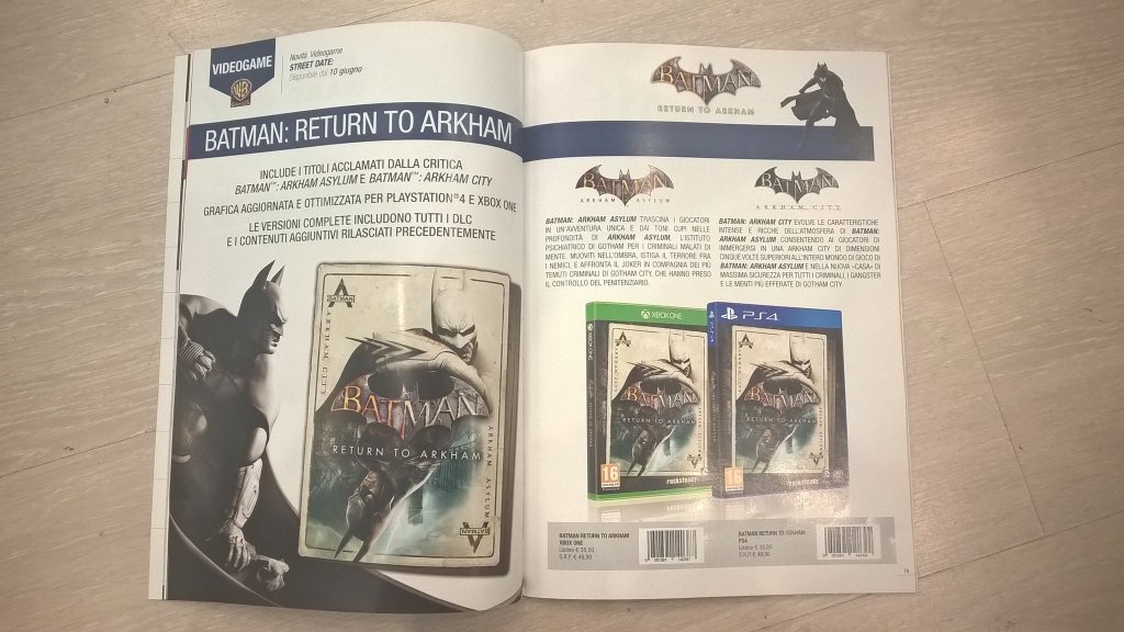 Report - Batman: Return to Arkham leaked by magazine, coming this June |  