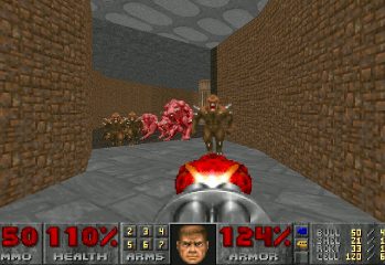 A screenshot of DOOM II