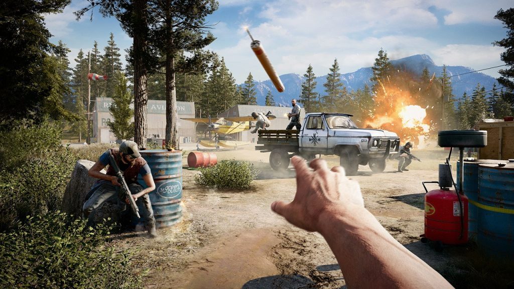 Ubisoft's Far Cry 5 Improves on Its Open World Mayhem Formula