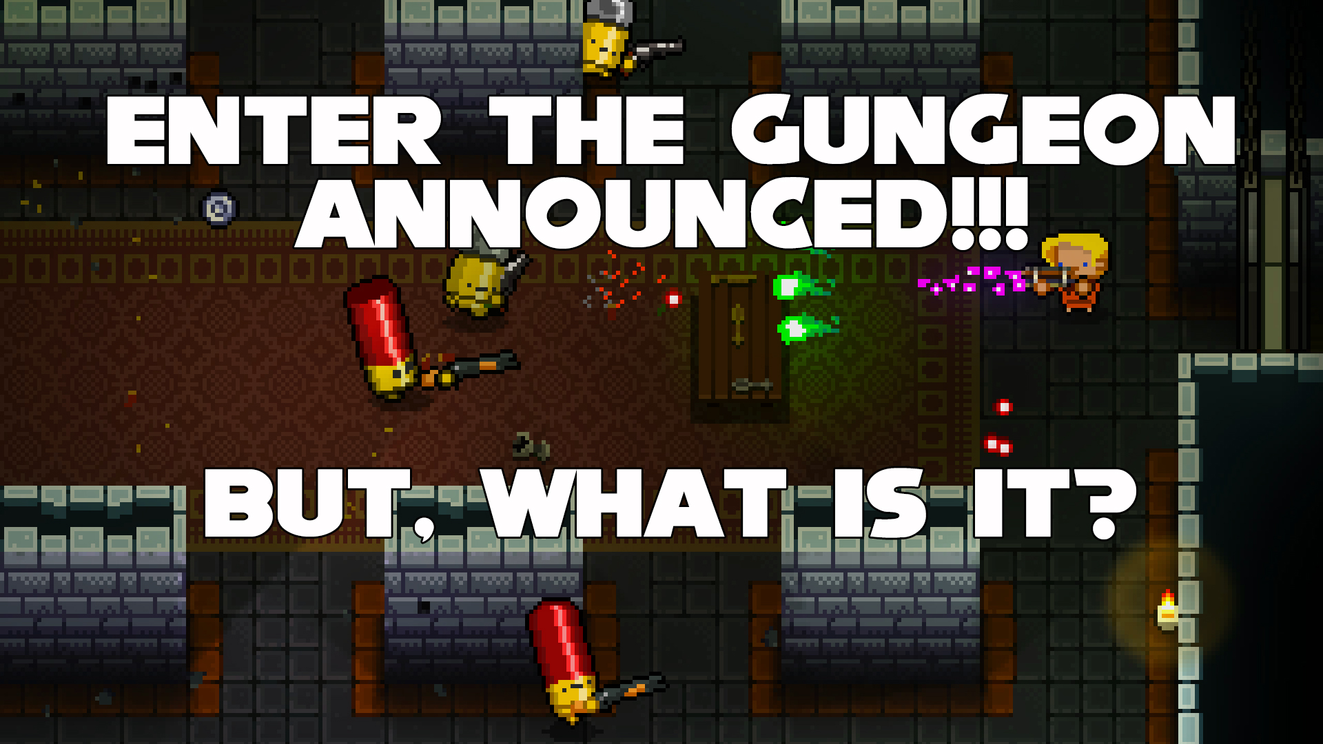 Карта enter the gungeon