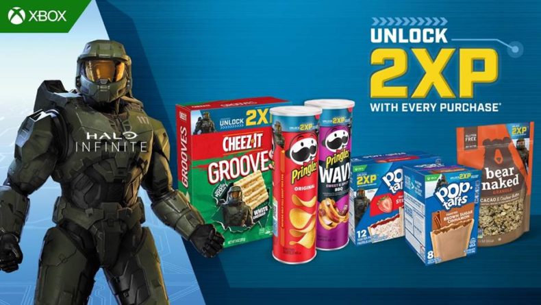 Halo and Kelloggs team up to offer double XP for Halo Infinite