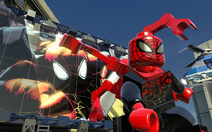 all spiderman in lego marvel superheroes 2