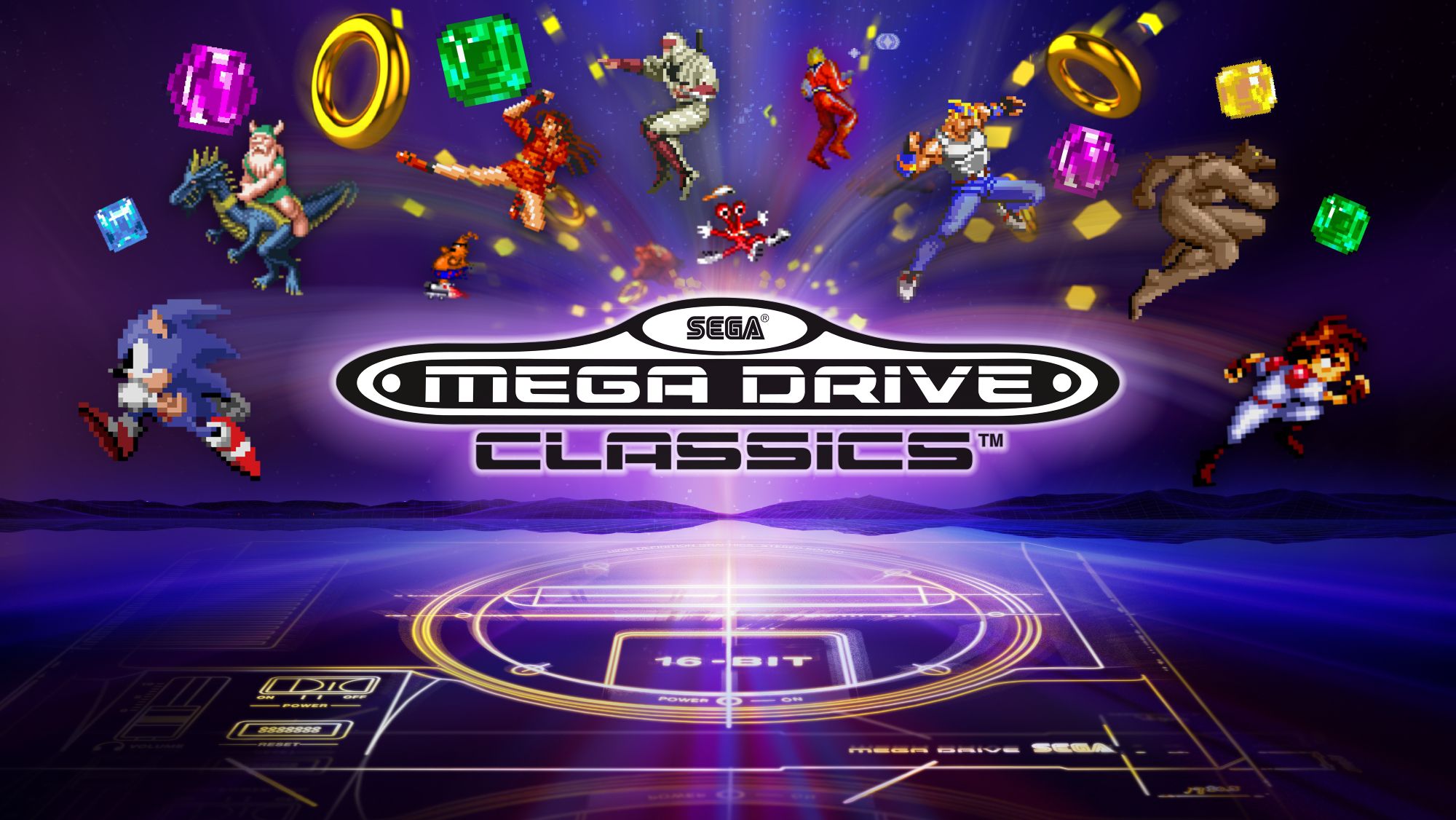 sega mega drive collection games