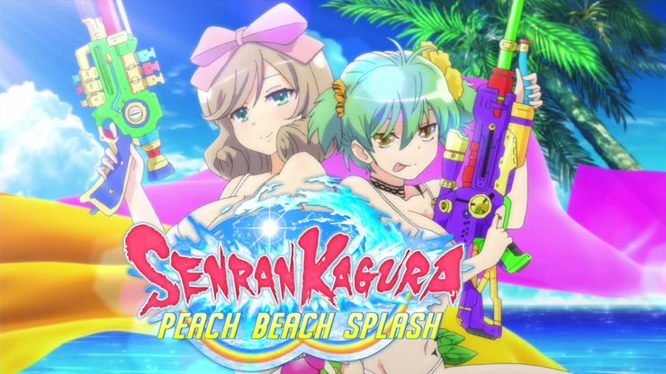 Senran Kagura Peach Beach Splash - Official Launch Trailer 