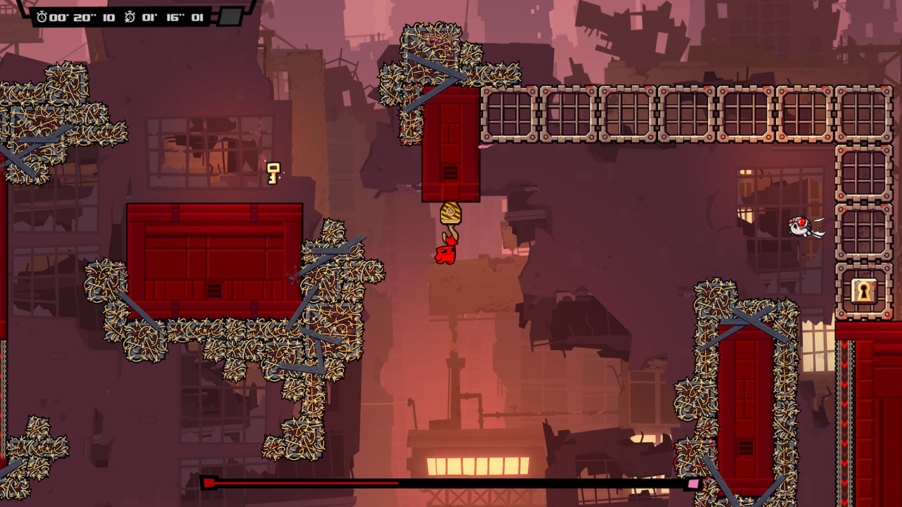 Super Meat Boy Forever review | GodisaGeek.com