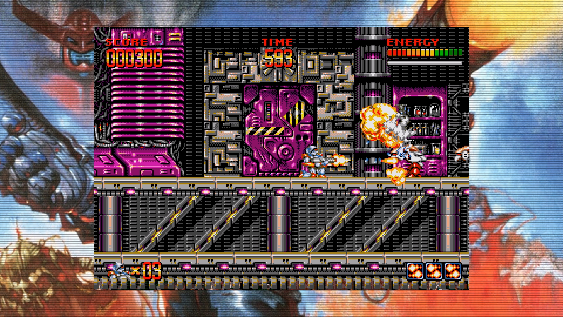 Turrican review Flashback